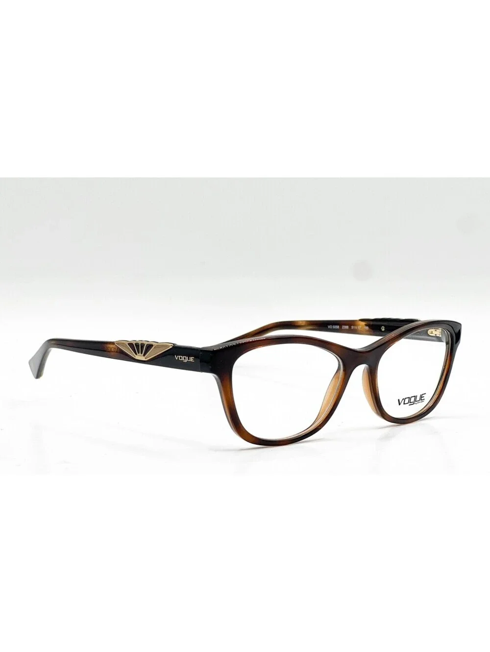 Vogue VO 5056 2386 Havana Authentic Eyeglass Frames 51-17